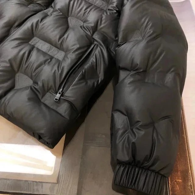 Prada Down Jackets Hooded puffer image 5