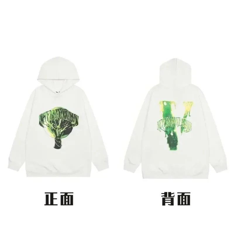 Unbranded Hoodies & Sweatshirts Pullover hoodie with rose text and V graphic prints — 12