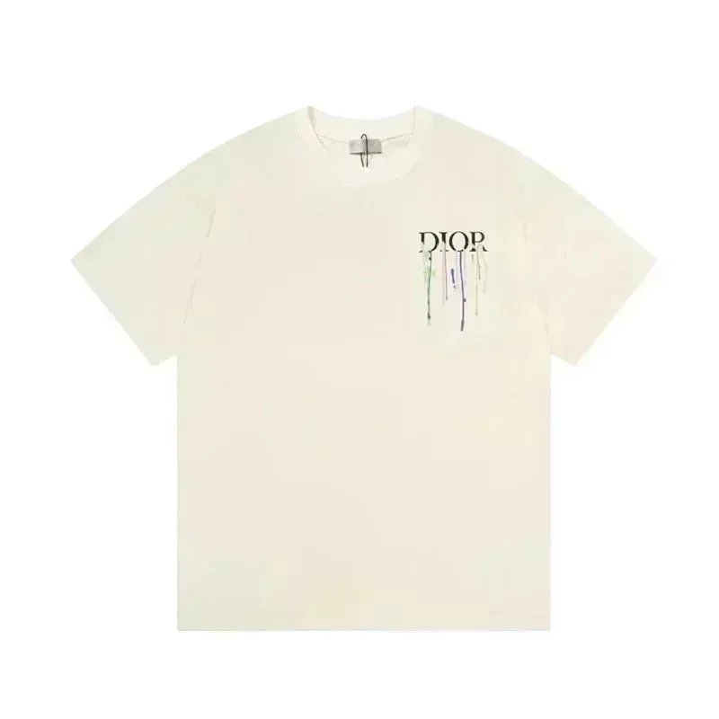 Dior T-Shirts Short-Sleeve Crew-Neck — TH13
