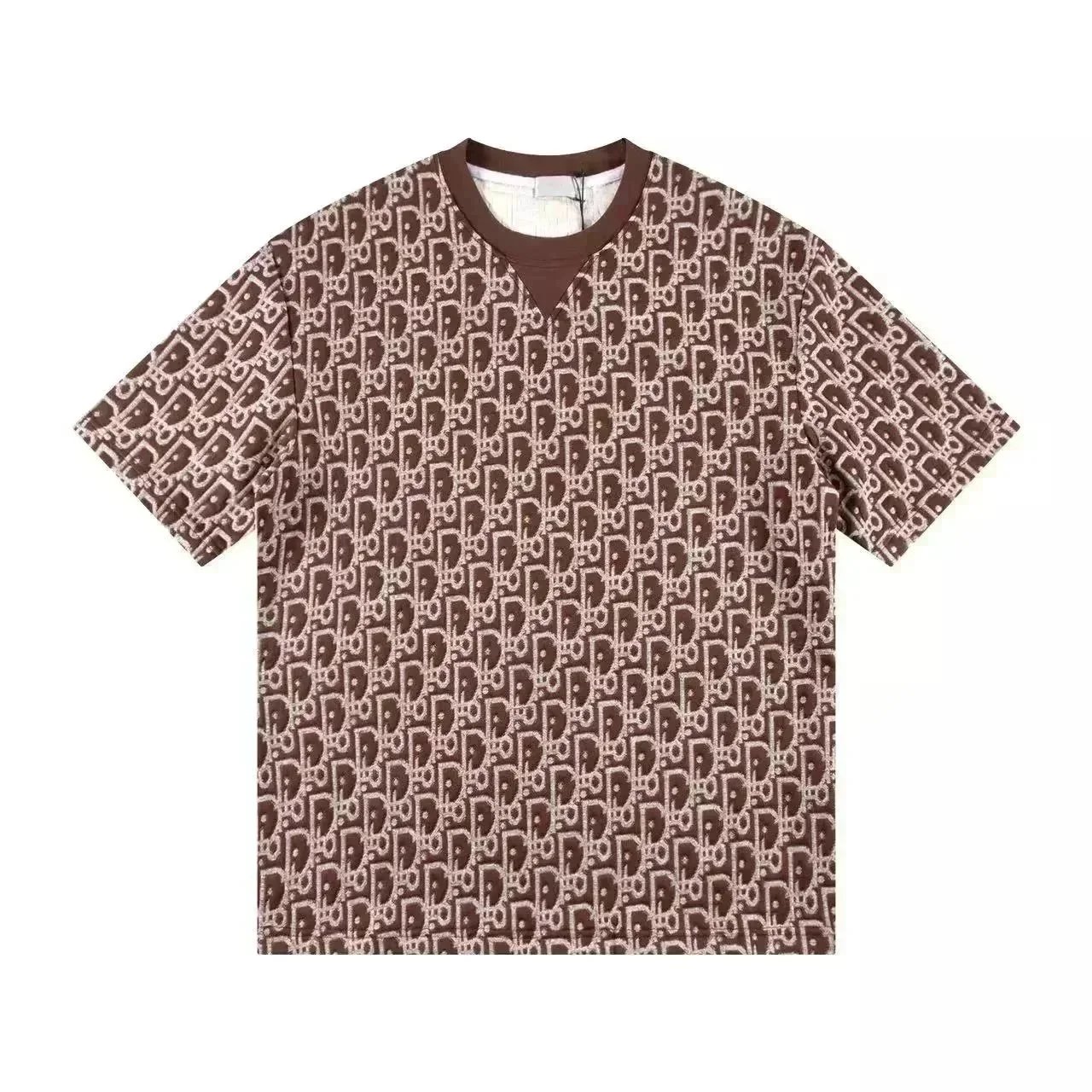 Dior T-Shirts Short-Sleeve Crew-Neck — TH18