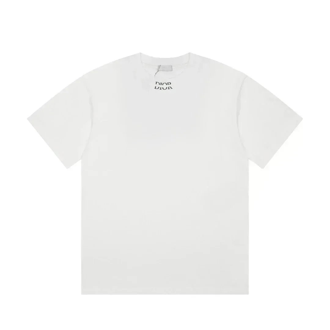 Dior T-Shirts Short-Sleeve Crew-Neck — TH25