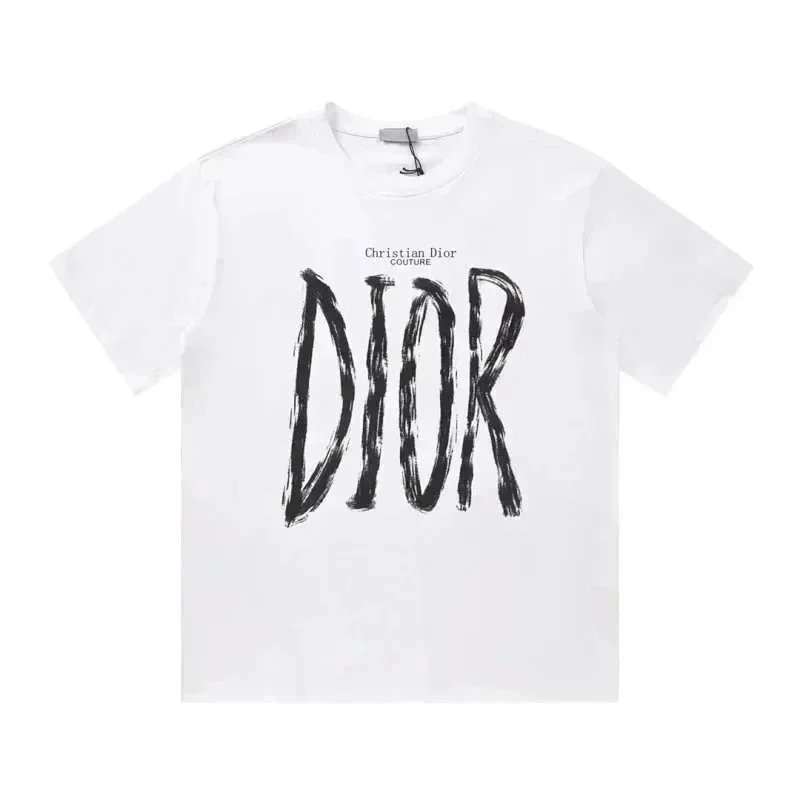 Dior T-Shirts Short-Sleeve Crew-Neck — TH15