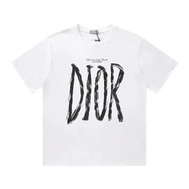Dior T-Shirts Short-Sleeve Crew-Neck product detail image 1