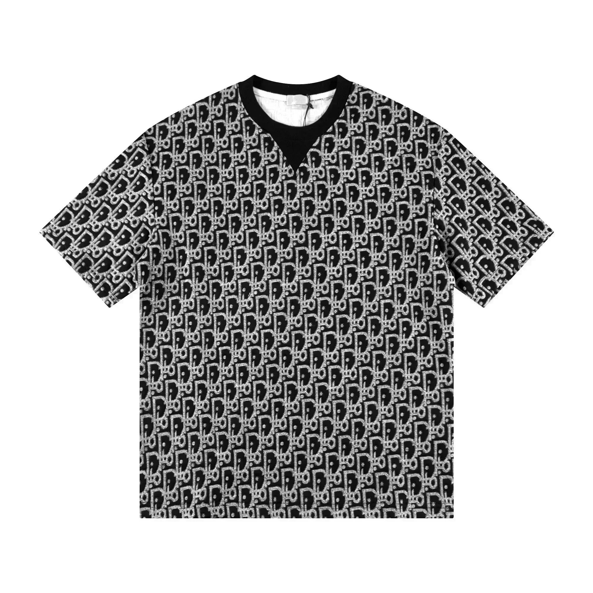 Dior T-Shirts Short-Sleeve Crew-Neck — TH20