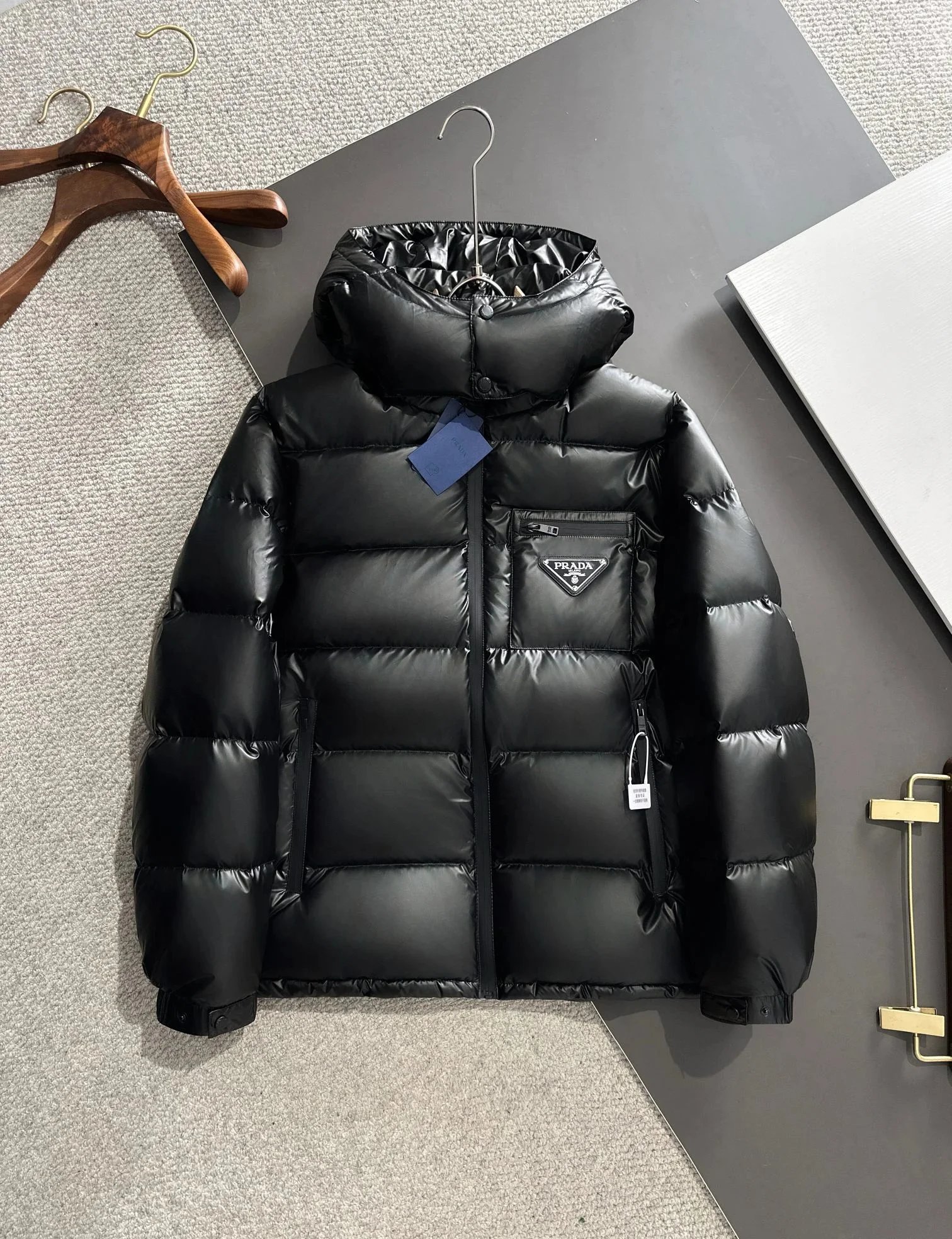 Prada Down Jackets Hooded puffer — 23