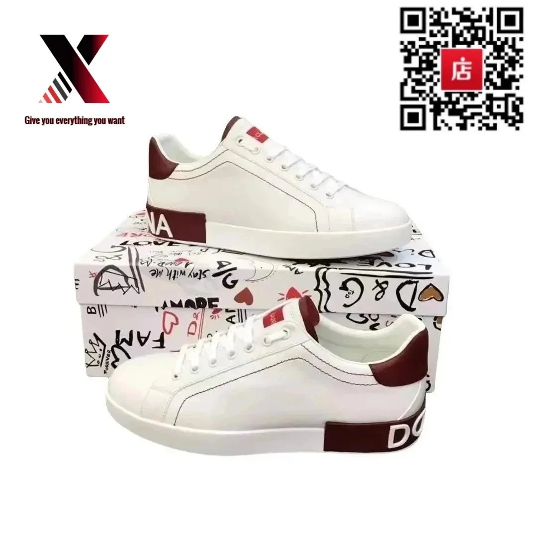 Dolce & Gabbana DG Run White Blue Chunky Sneakers - 7