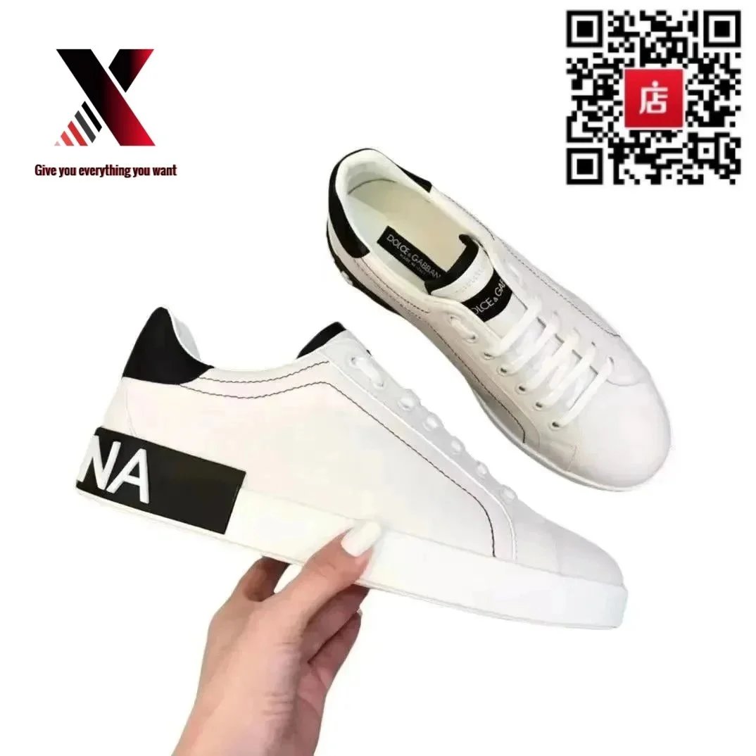 Dolce & Gabbana DG Run White Blue Chunky Sneakers - 6