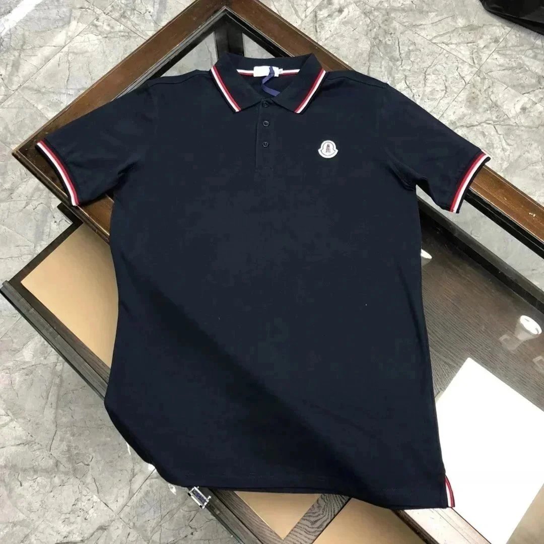 Stone Island White Piqué Polo with Black Trim - 7