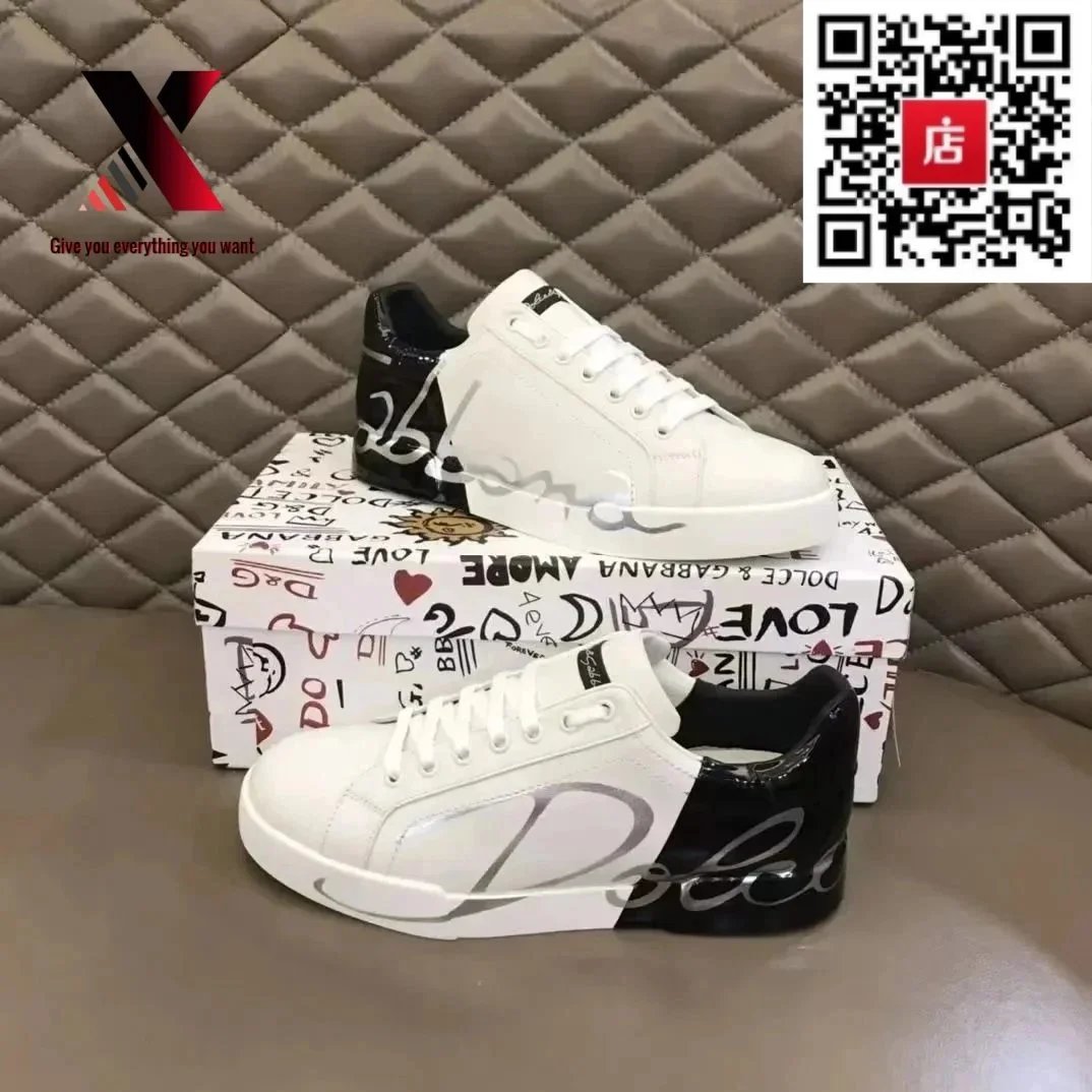 Dolce & Gabbana DG Run White Blue Chunky Sneakers - 9