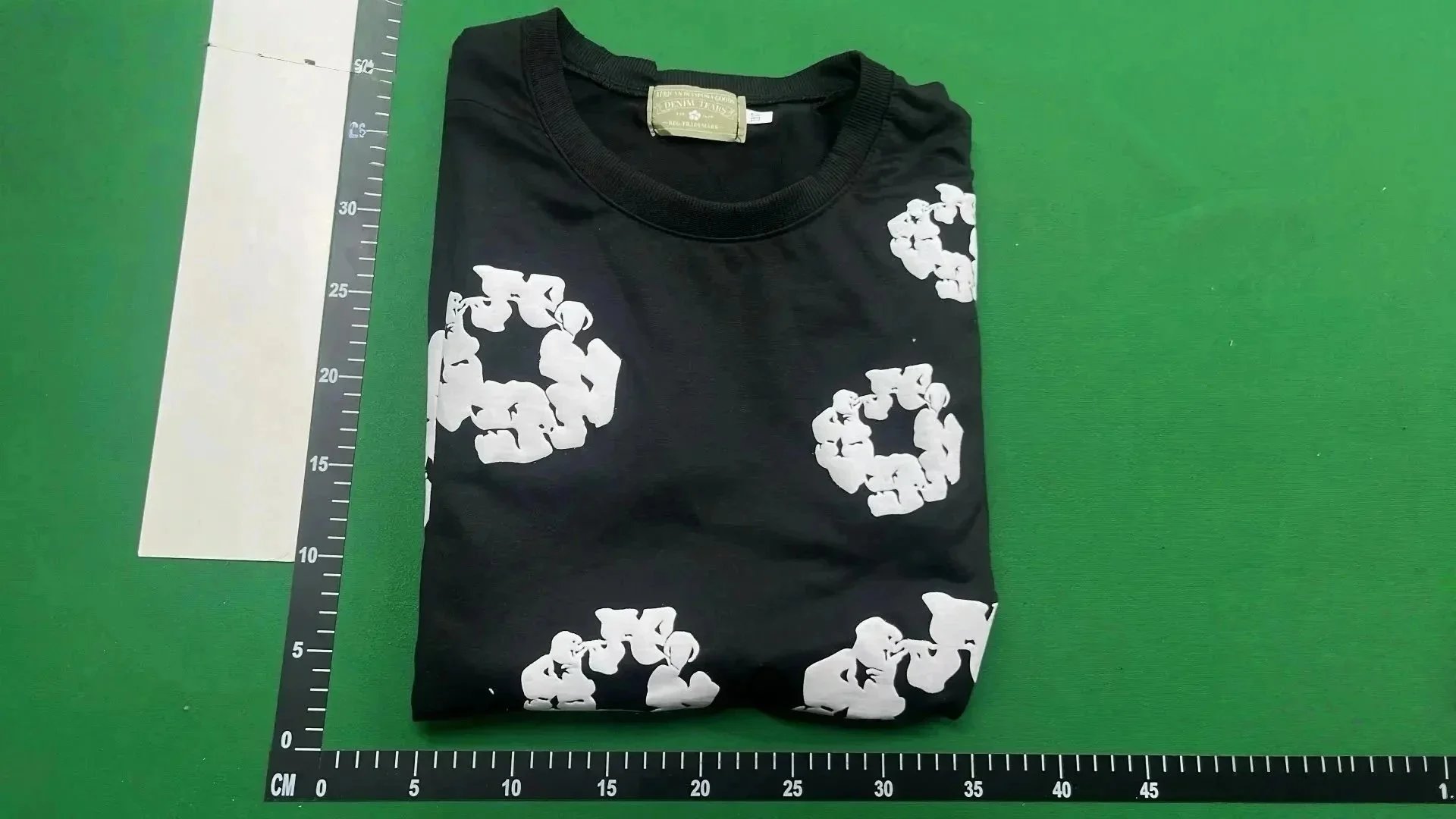 Gallery Dept x Saint Tears Floral Print Black T-Shirt and Shorts Set - 5