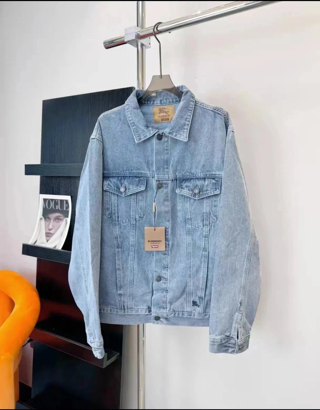 Denim Genes x Goat Master Gray Wash Denim Jacket - 7
