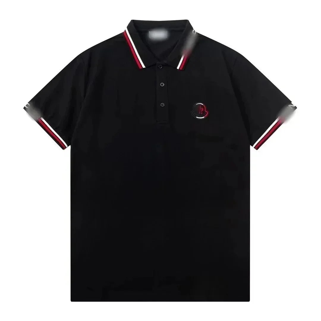 Stone Island White Piqué Polo with Black Trim - 3
