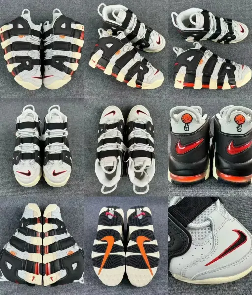 Nike Air More Uptempo 'Multicolor' Sneakers Basketball Shoes - 3