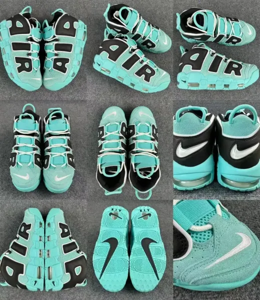 Nike Air More Uptempo 'Multicolor' Sneakers Basketball Shoes - 10