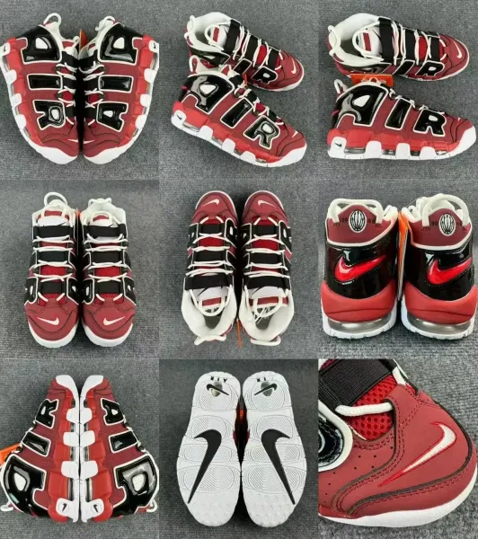 Nike Air More Uptempo 'Multicolor' Sneakers Basketball Shoes - 4