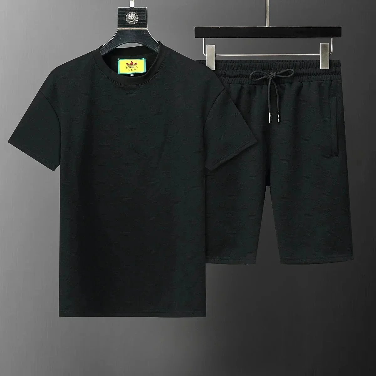 Dior Oblique Jacquard White T-Shirt and Shorts Set - 5