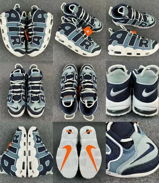 Nike Air More Uptempo 'Multicolor' Sneakers Basketball Shoes - 11