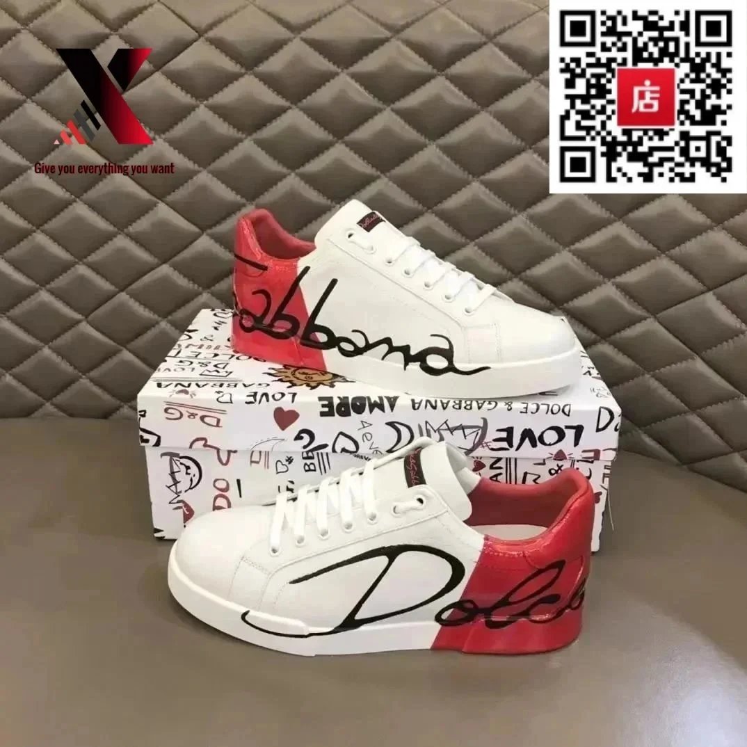 Dolce & Gabbana DG Run White Blue Chunky Sneakers - 8