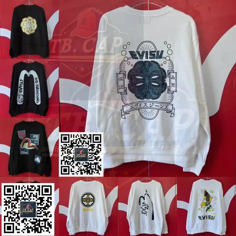 EVISU Sweatshirts [19 styles]