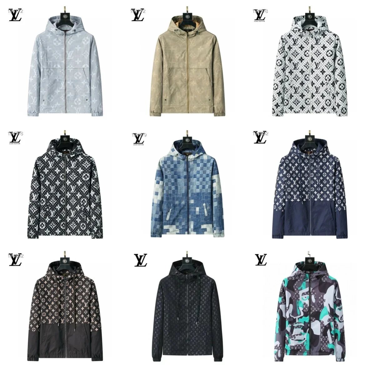 Louis Vuitton Monogram Hooded Jacket [24 styles]
