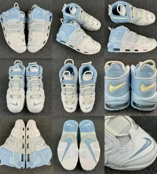 Nike Air More Uptempo 'Multicolor' Sneakers Basketball Shoes - 5