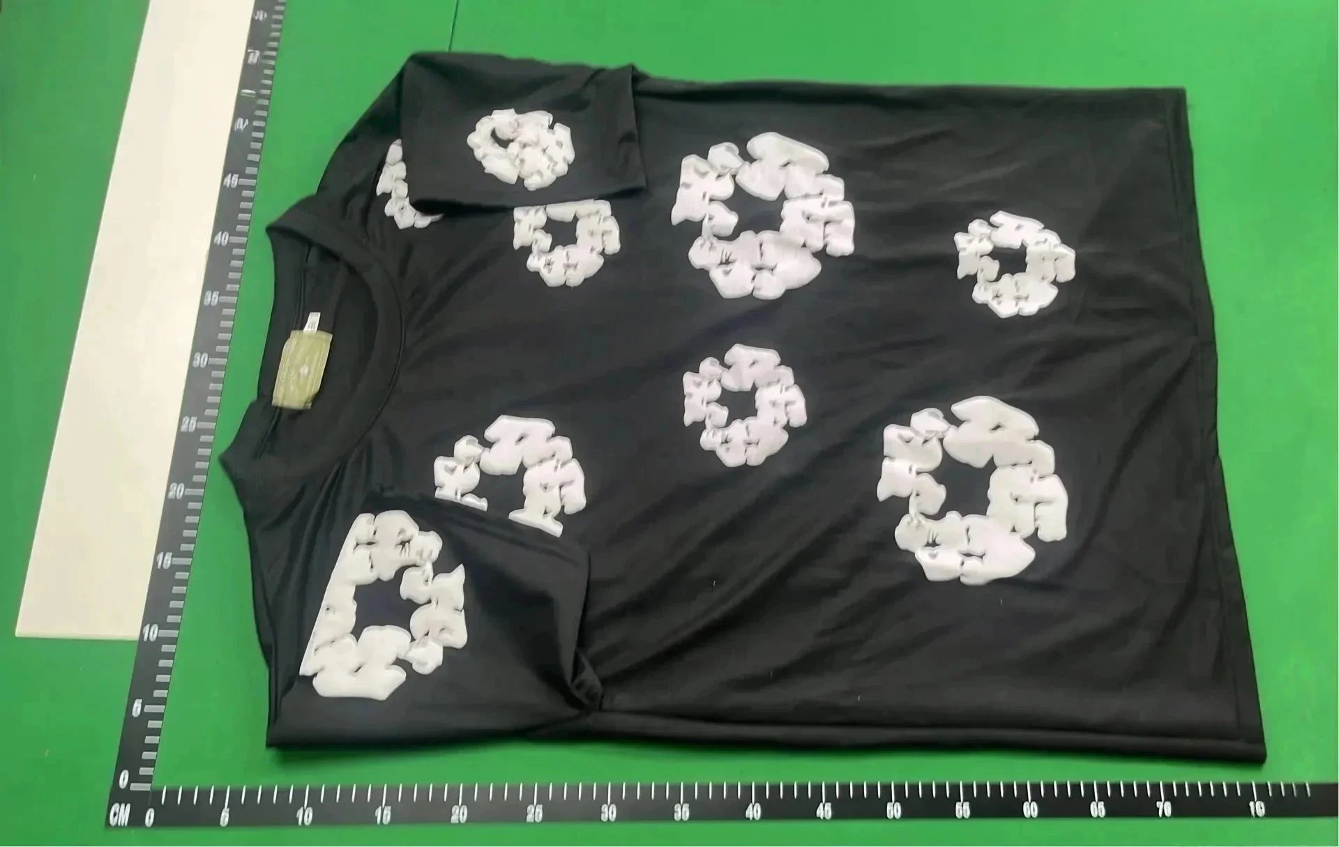 Gallery Dept x Saint Tears Floral Print Black T-Shirt and Shorts Set - 6
