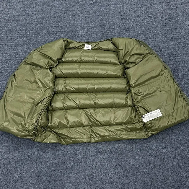 C.P. Company Vests Quilted Lens Pocket Puffer Vest product detail image 10