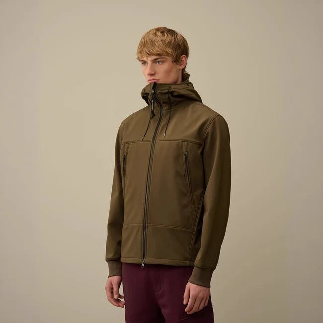 C.P. Company Jackets Hooded Goggle Zip-Up Jacket image 3