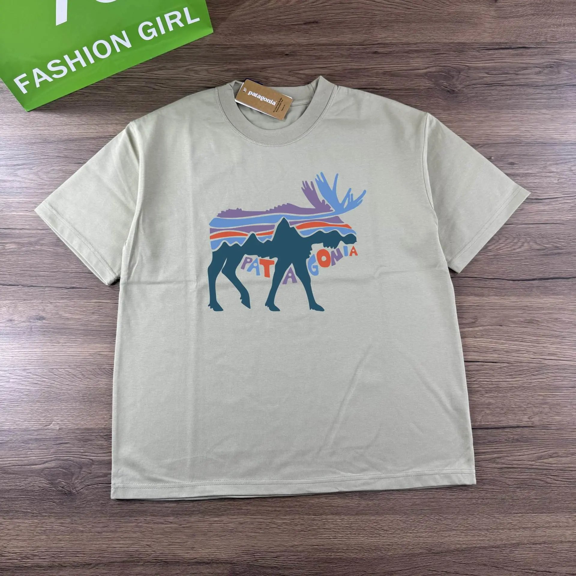 Deer Print Casual T-Shirt photo 5