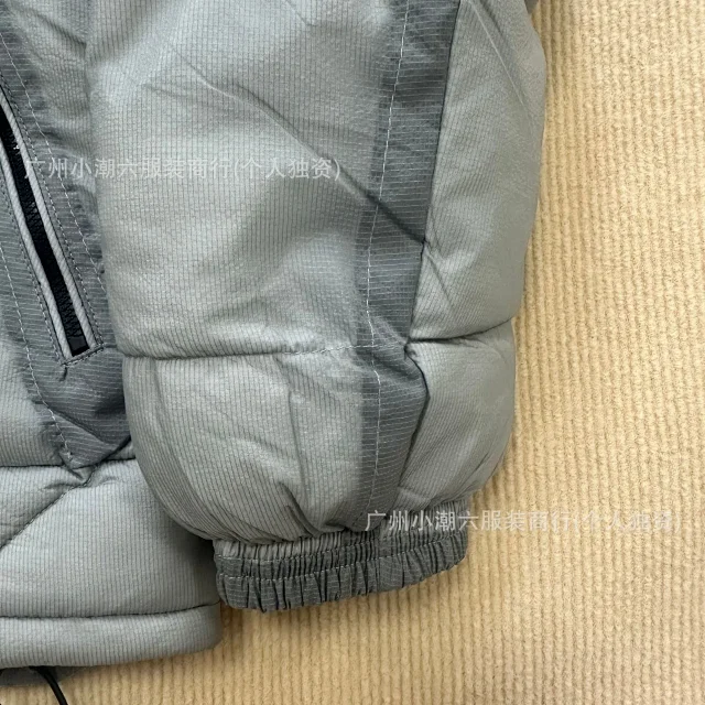 C.P. Company Jackets Hooded quilted padded jacket with sleeve lens detail product detail image 6