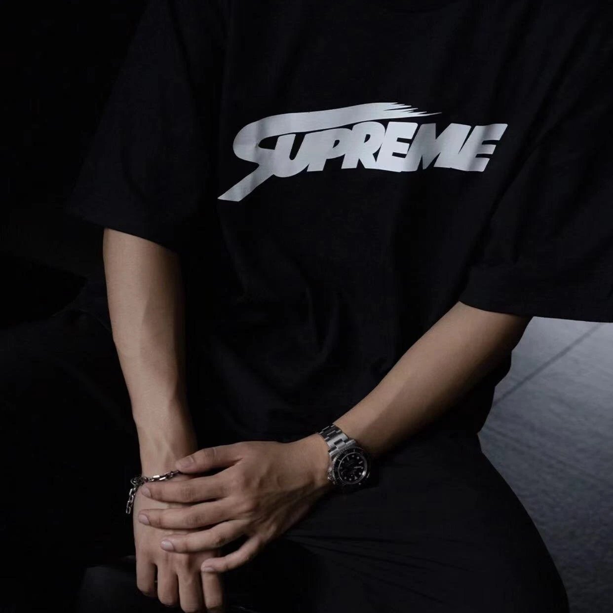Supreme Yoga Pose White T-Shirt - 6