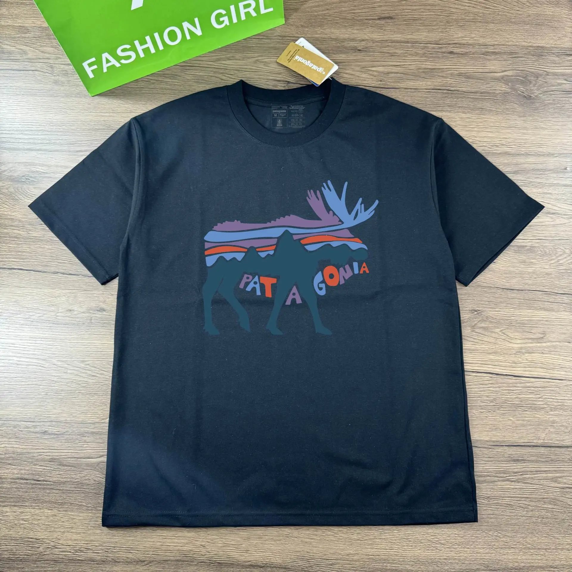 Deer Print Casual T-Shirt photo 3