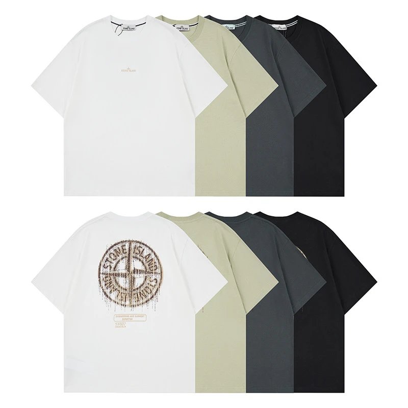Printed Cross Star Cotton T-Shirt photo 6