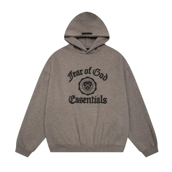Fear of God Essentials University Hoodie Gray - 1