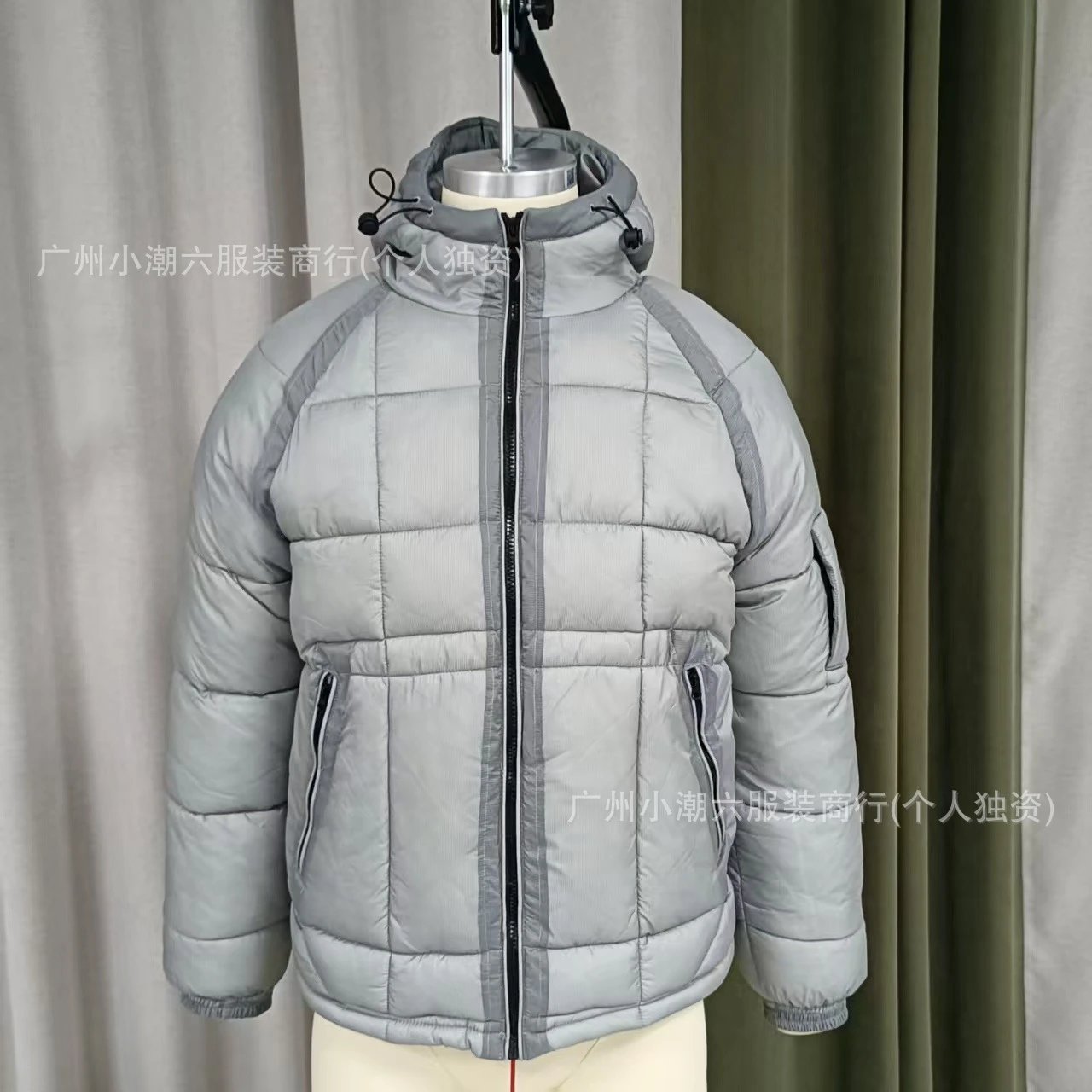 C.P. Company Goggle Jacket Royal Blue Down Jacket - 4