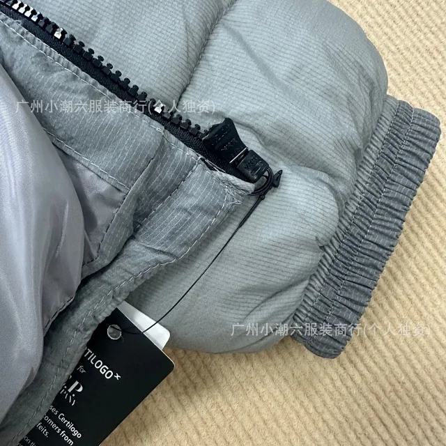 C.P. Company Jackets Hooded quilted padded jacket with sleeve lens detail product detail image 10