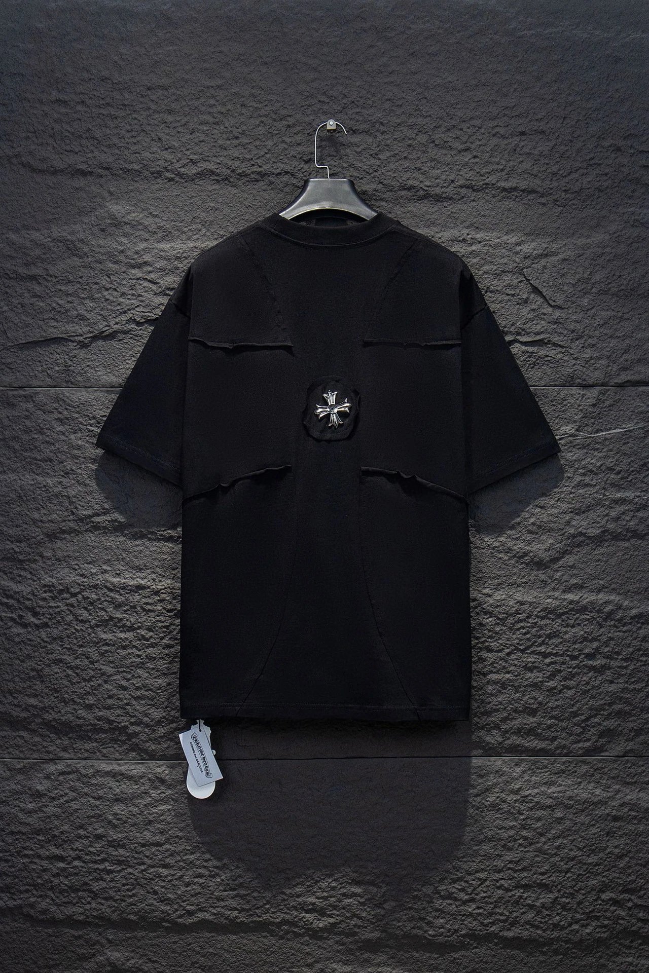 Chrome Hearts T-Shirts Short-Sleeve Graphic Print T-Shirt — 7246 black
