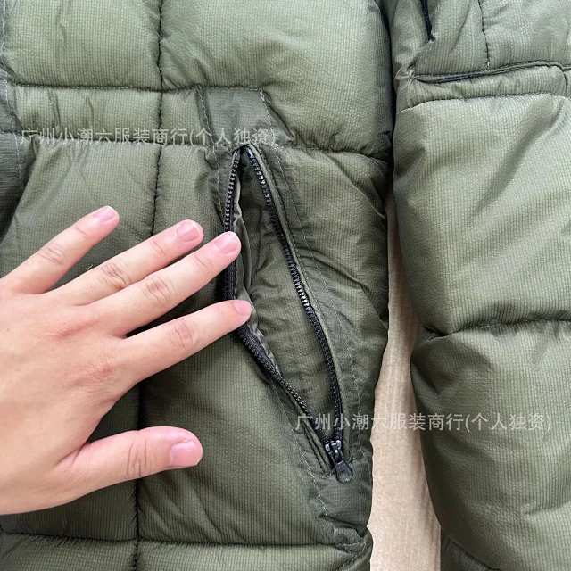 C.P. Company Jackets Hooded quilted padded jacket with sleeve lens detail product detail image 19