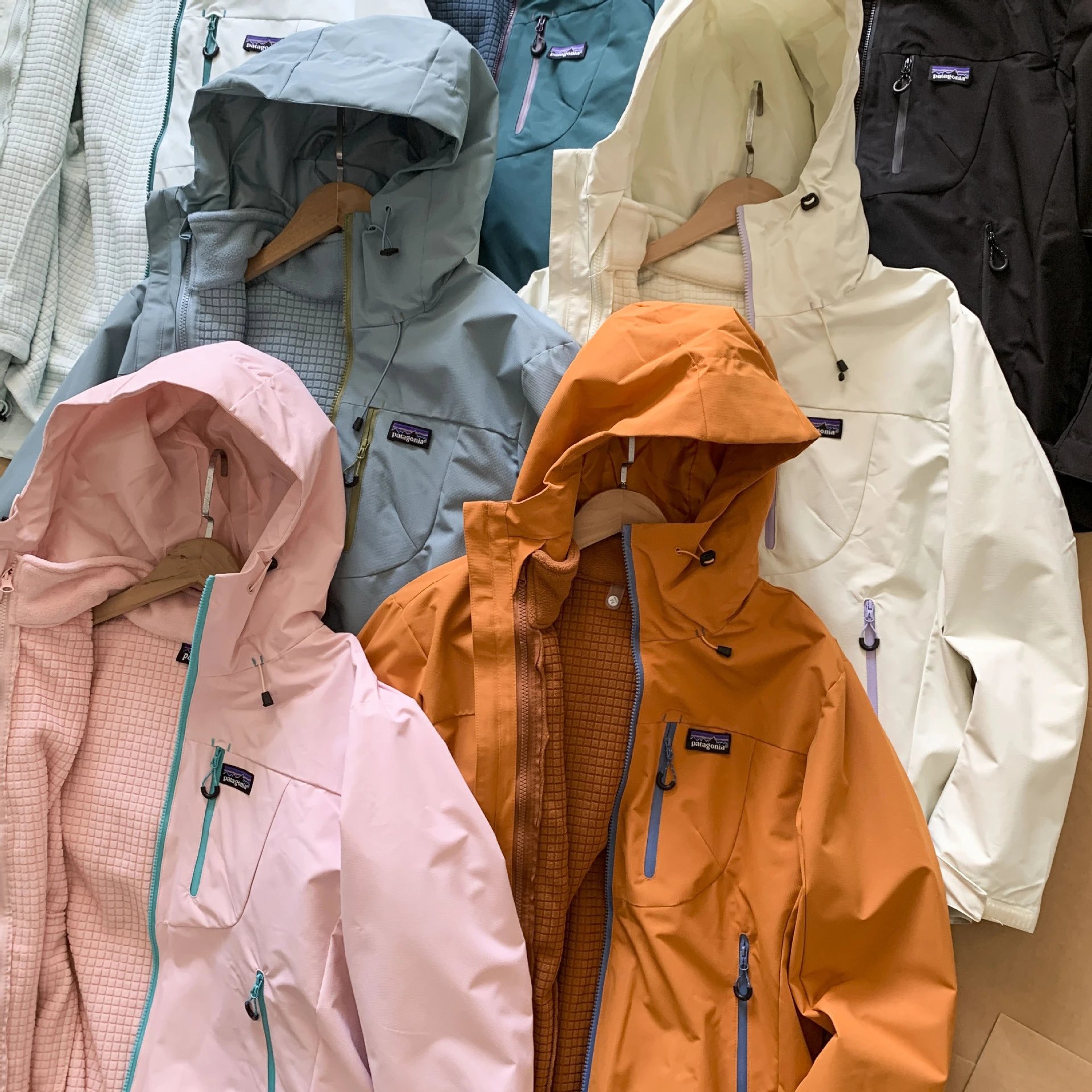 Patagonia Tres 3L Jacket Amber Orange Outerwear - 7