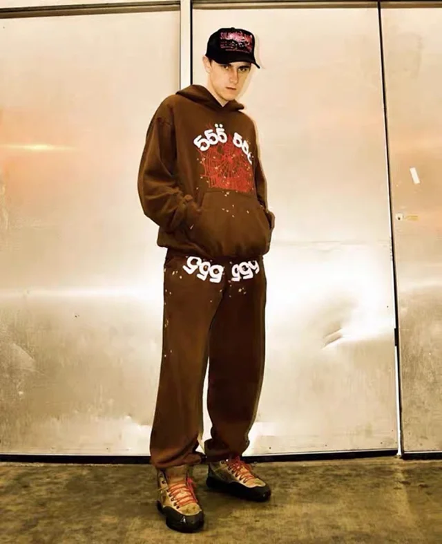 Sp5der Hoodies & Sweatshirts Spiderweb Graphic Hoodie product detail image 21