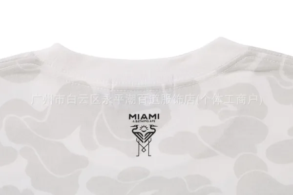 A Bathing Ape x Inter Miami CF 93 Camo Shorts White - 19