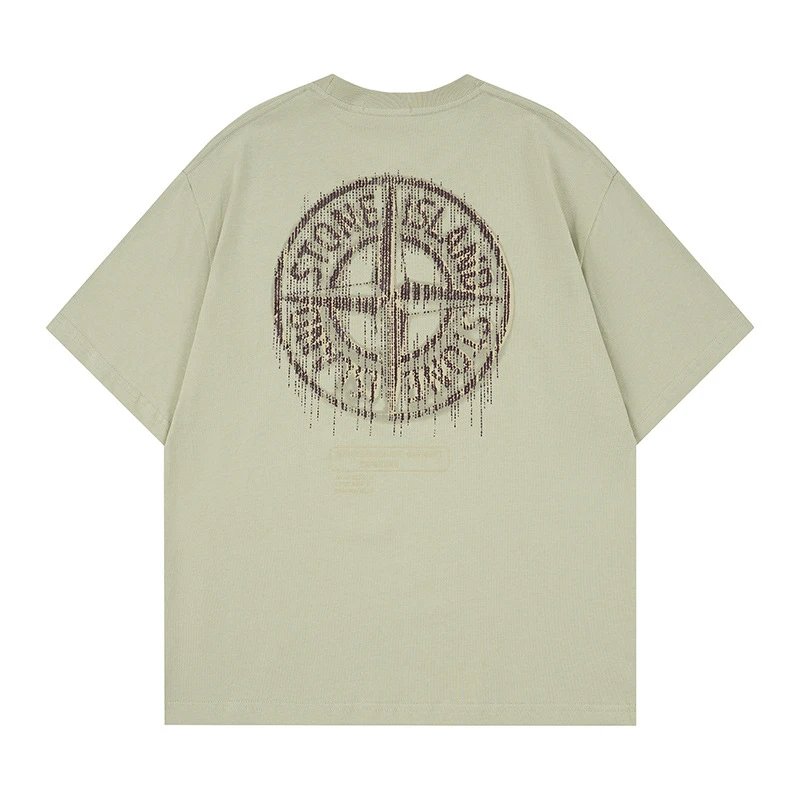 Printed Cross Star Cotton T-Shirt photo 5