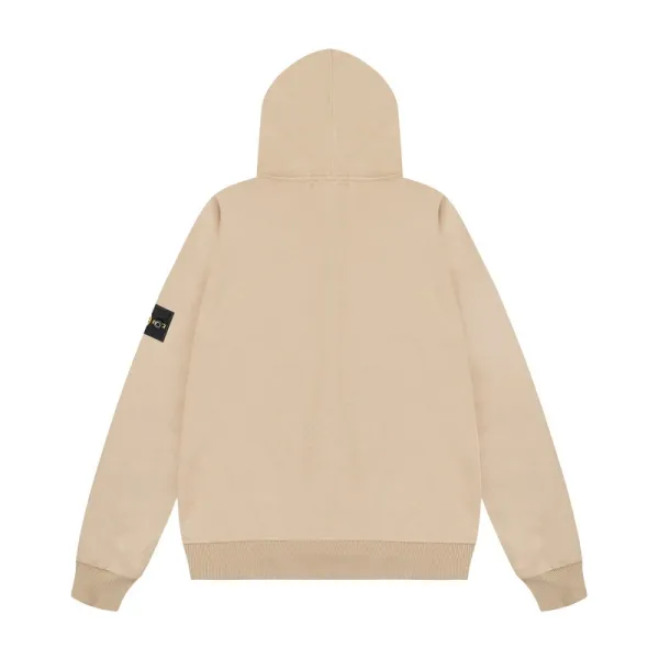 Stone Island Zip-Up Hoodie Navy - 13