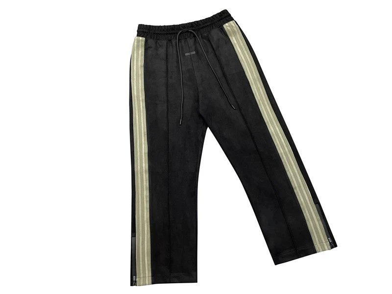 Triple Stripe Relaxed Straight Pants photo 4