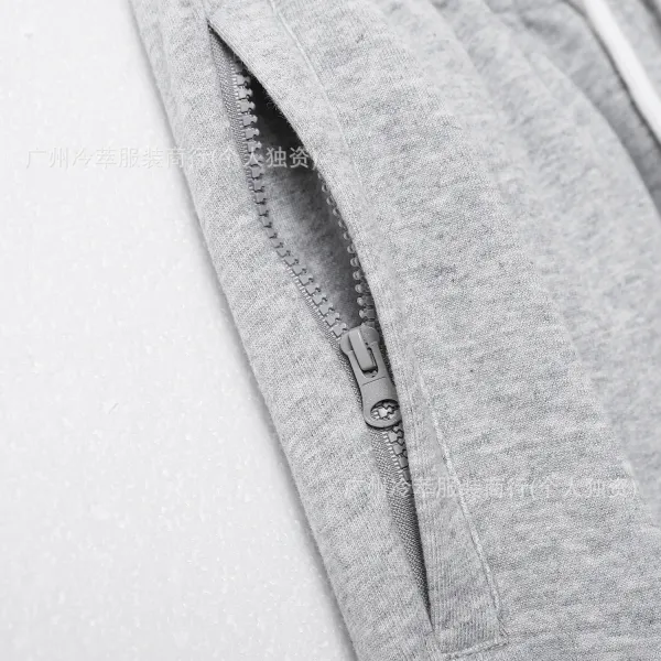 Stüssy x Nike City Series Gray Hoodie and Sweatpants Set - 23
