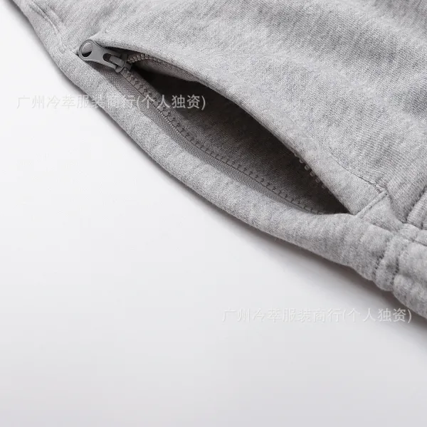 Stüssy x Nike City Series Gray Hoodie and Sweatpants Set - 38