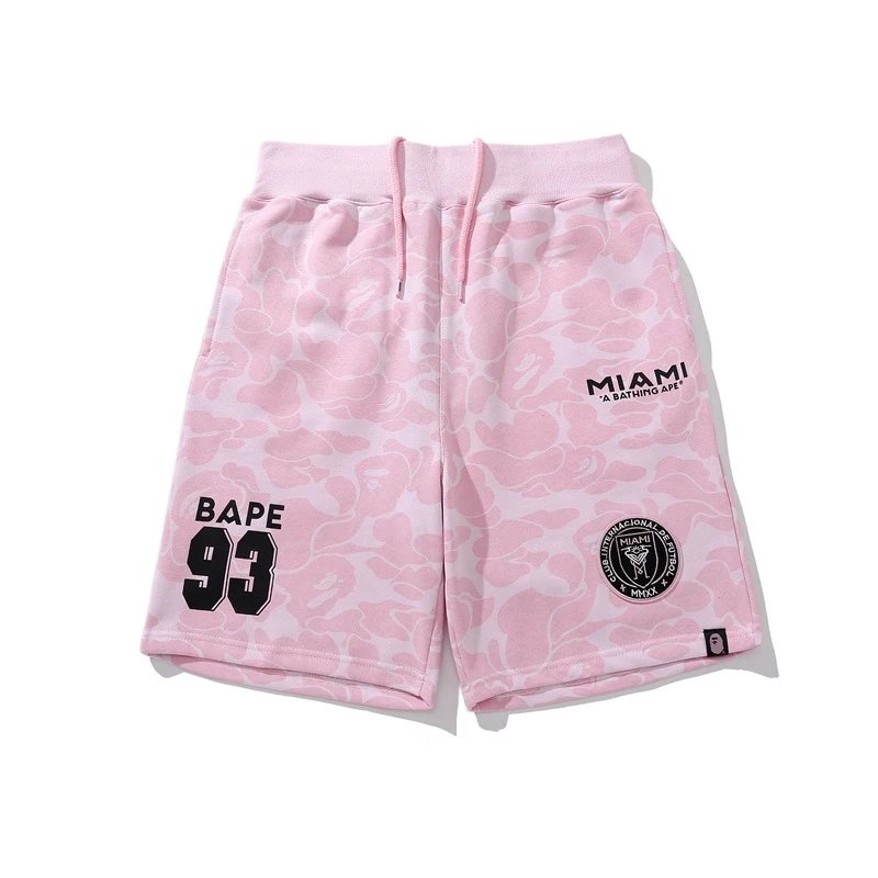 Camouflage pink shorts