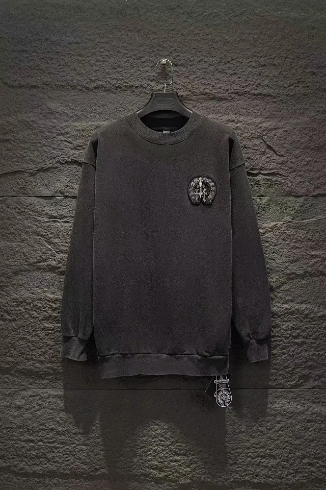 Chrome Hearts Hoodies & Sweatshirts Cross Patch Crewneck Sweatshirt product detail image 2
