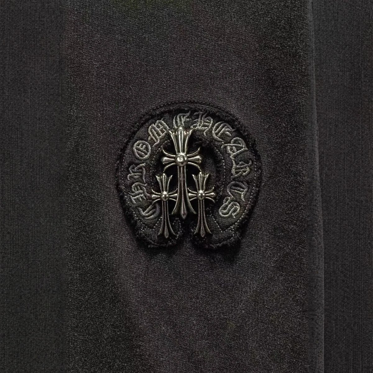 Chrome Hearts Hoodies & Sweatshirts Cross Patch Crewneck Sweatshirt image 3