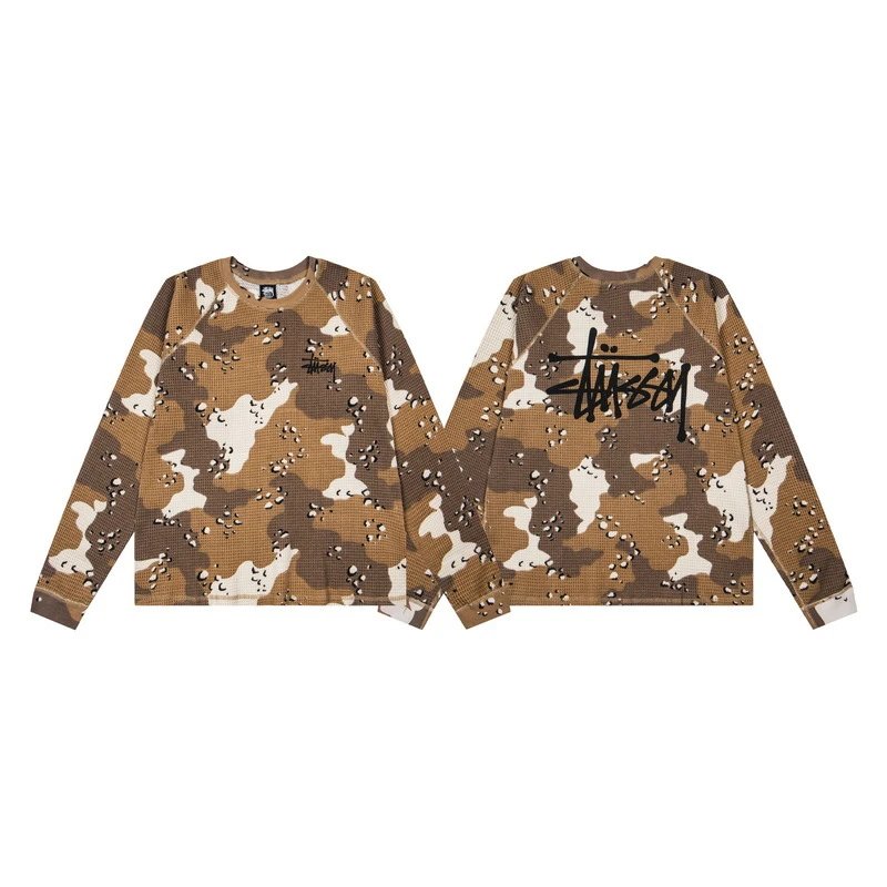 Waffle Knit Shirt with Drop Shoulder Sleeves photo 8